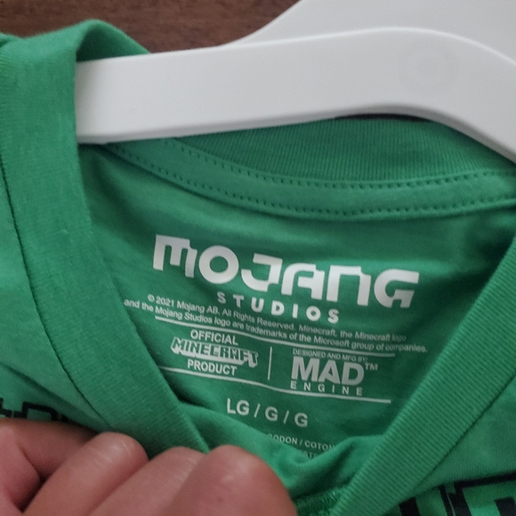 Mindcraft tshirt size large kids 12-14 new - Picture 4 of 4